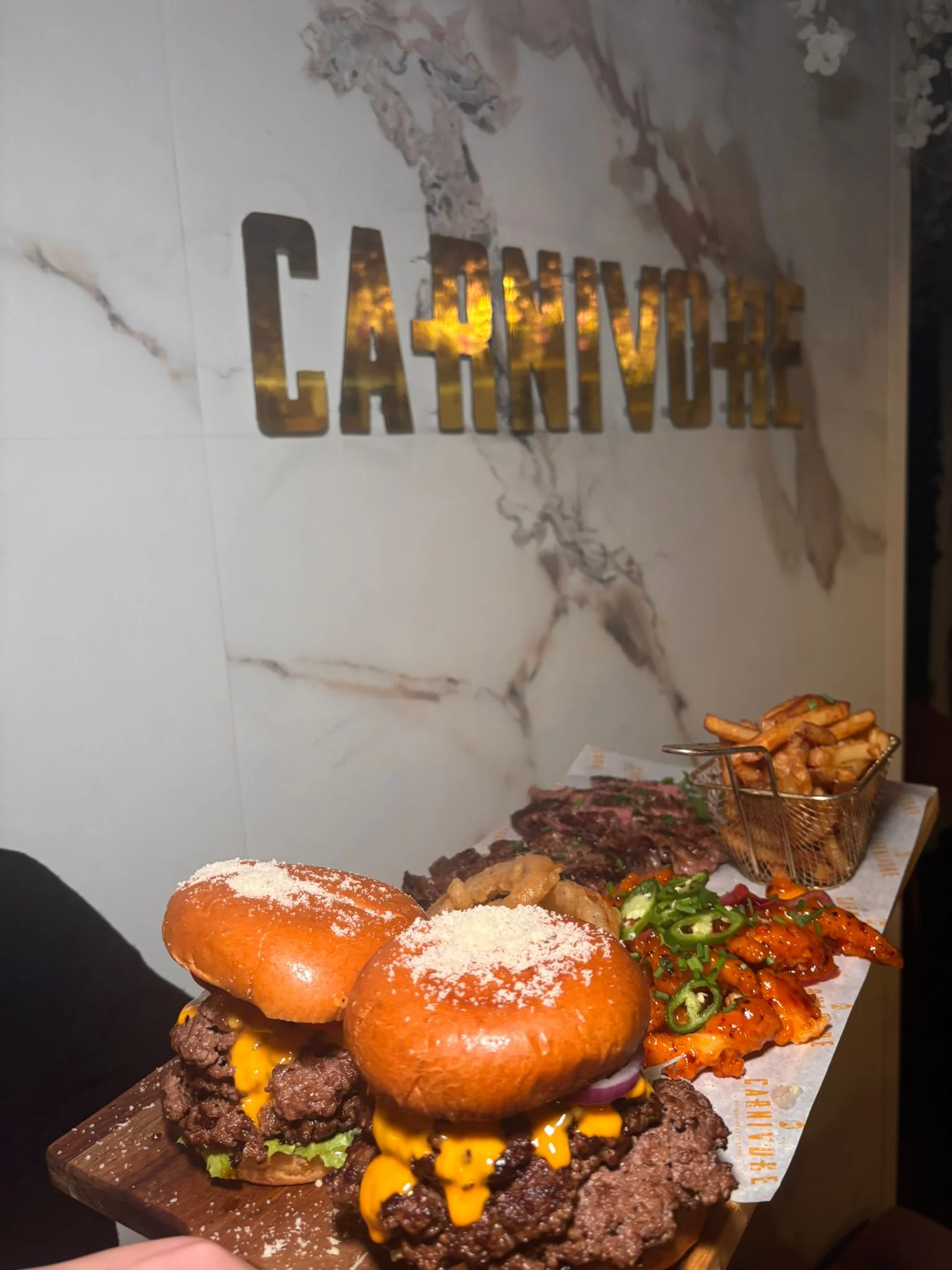 Premium Meat Platter at The Carnivore restaurant