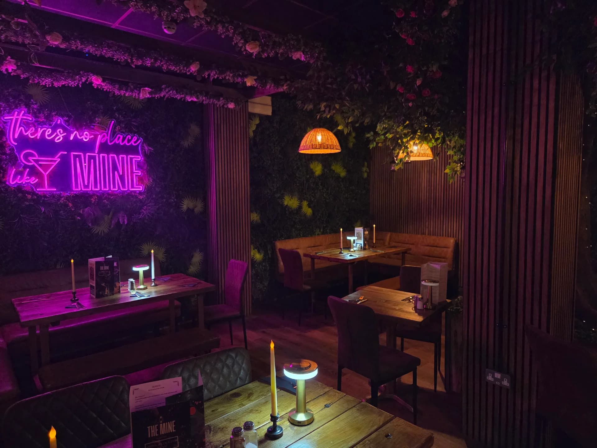 The Mine restaurant interior